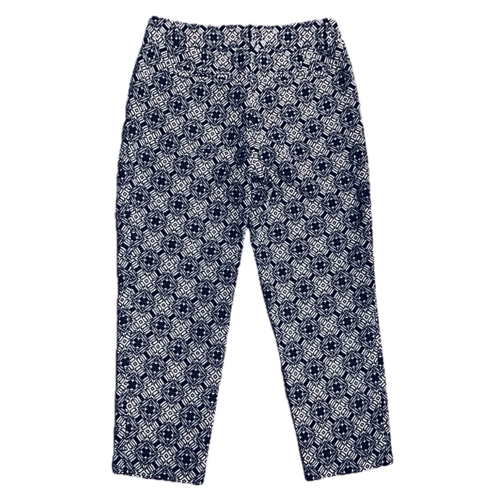 J.Crew Pleated Patterned Trouser - image 1